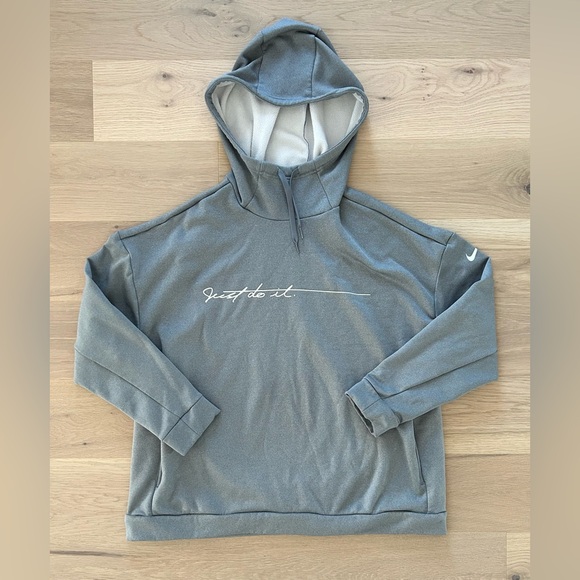 Nike Other - Nike Just Do It Dri Fit Pullover Hooded Sweatshirt